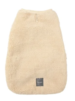 Beige Teddy Wrap Vest
