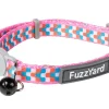 Cat Collar - Groovelock - Orange/Pink
