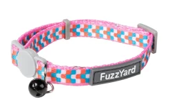 Cat Collar - Groovelock - Orange/Pink