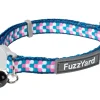Cat Collar - Groovelock - Teal/Pink