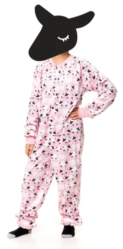 Counting Sheep Pink Onesie