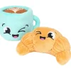 Croissant & Cappuccino 2PK - Dog Toy