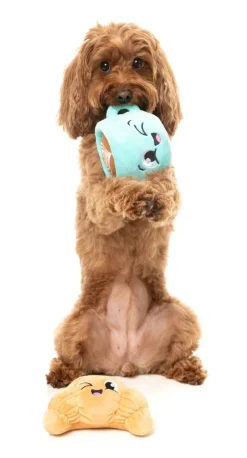 Croissant & Cappuccino 2PK - Dog Toy