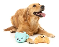 Croissant & Cappuccino 2PK - Dog Toy