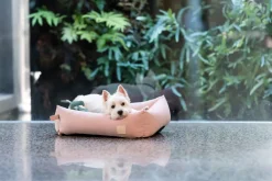 FuzzYard Life Bed - Cotton Bed - Soft Blush