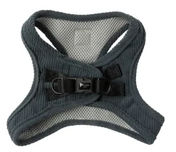 FuzzYard Life Corduroy Step In Harness - Slate Grey