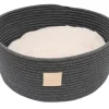 FuzzYard Life Rope Basket Bed - Slate Grey