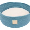 FuzzYard Life Rope Basket Bed - French Blue