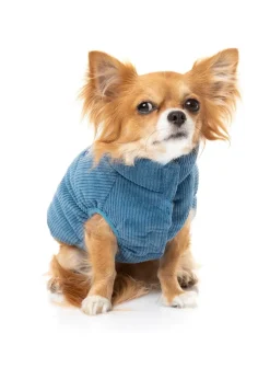 Mosman Puffer Jacket - Washed Blue