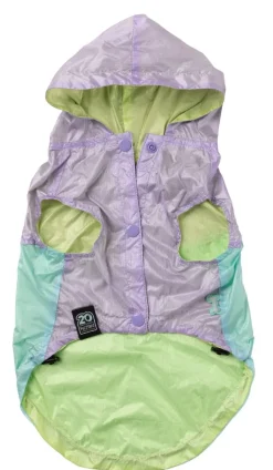 Ormond Raincoat - Purple/Blue