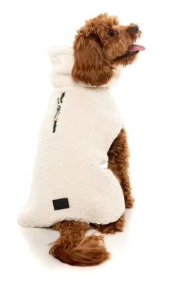 The Cosy Snood Coat - Eggshell