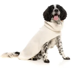 The Cosy Snood Coat - Eggshell