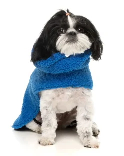 The Snuggle Snood Coat - Blue