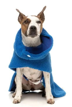 The Snuggle Snood Coat - Blue