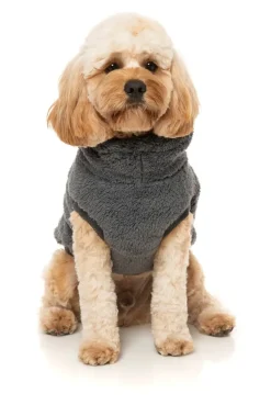 Turtle Teddy Sweater Charcoal